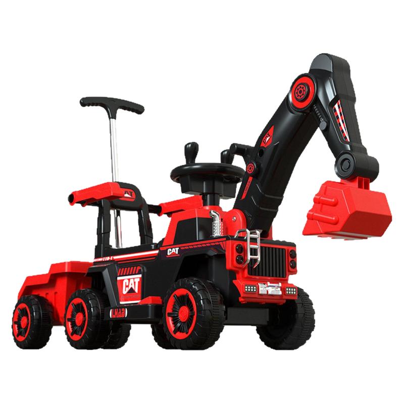 儿童可以坐的挖掘机玩具男孩大号
