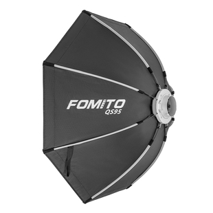 FOMITO 保荣口快拆柔光箱带格栅便携摄影柔光罩适用于神牛爱图仕