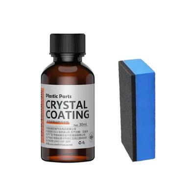 汽车塑料翻新剂镀晶修复老化发白还原剂汽车用品划痕氧化刮痕塑胶