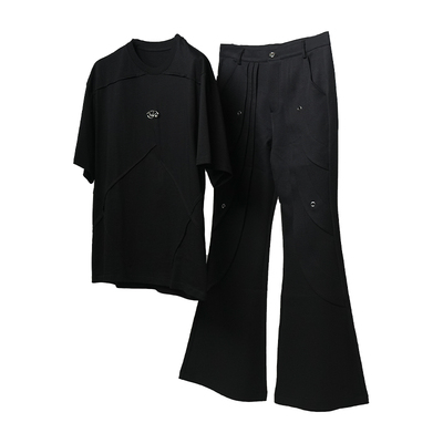 VE2四季百搭修身微喇叭西裤