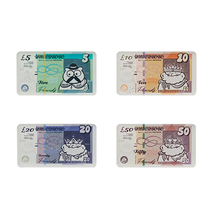 BOBO亚克力咖啡磁吸冰箱贴 可爱创意装饰品留言贴磁性贴 安德伯伯