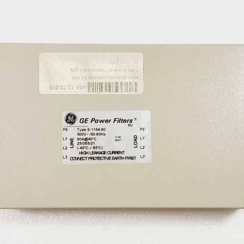 GE POWER FILTERS S-1164-60 HIGH LEAKAGE CURRENT FILTER 500V-