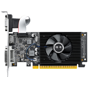精粤GT610 GT710 GT730LP 2G4G显卡家用办公台式高清独显静音刀卡