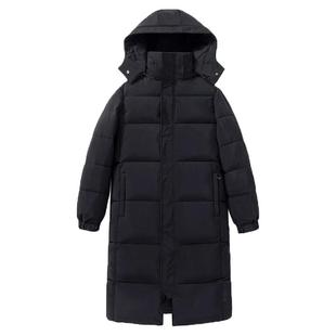 爆款羽绒棉服女中长款过膝2025冬季新款韩版棉袄宽松加厚棉衣外套