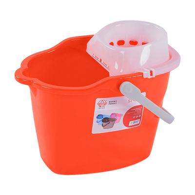 甩干加厚手压式墩布挤水桶珠江牌