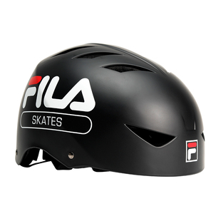 FILA斐乐滑板轮滑头盔儿童平衡车滑冰自行车滑板车护具保护装备