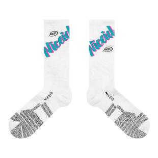 NICEID NICE篮球运动袜子高帮防滑精英袜长筒实战耐磨球袜