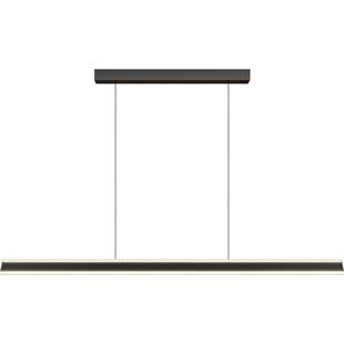 箭牌北欧极简餐厅灯简约现代设计师灯具吧台饭厅餐桌一字长条吊灯