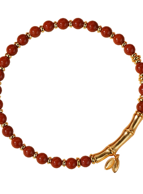 马年本命年保山南红玛瑙转运手串