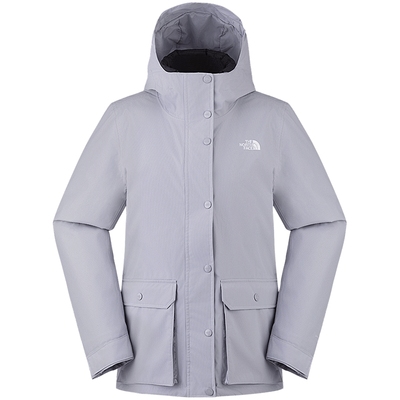 经典款北面女鹅绒三合一冲锋衣