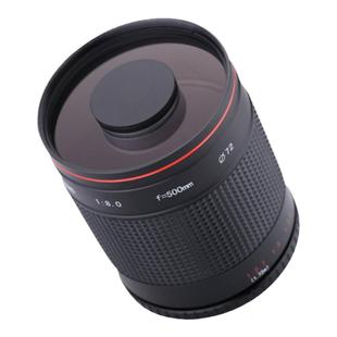 Lightdow 折返镜头 500mm F7.5适用于单反微单摄月拍鸟手动镜头