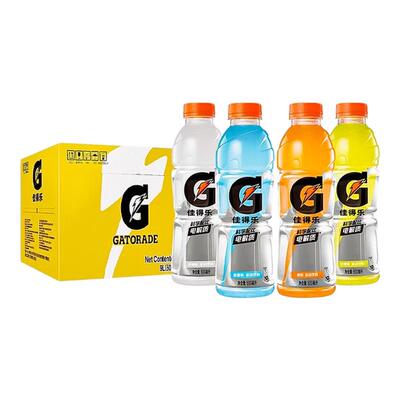 百事可乐佳得乐600ml*4瓶