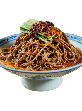 陕西特产黑苦荞荞麦面饸饹