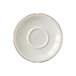 羊脂玉白瓷盖碗托盘 底盘杯垫杯托茶托 三才茶碗托防烫隔热茶垫