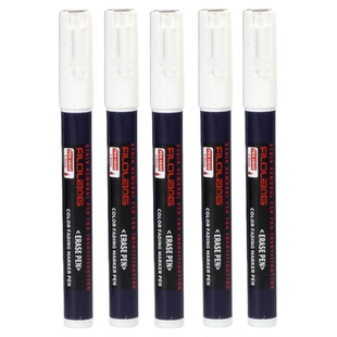 Filolang费洛朗溶解性擦拭笔金属玻璃面料光滑纸质记号笔迹去除擦掉模型上色标记改错笔面料油漆马克笔清洗笔