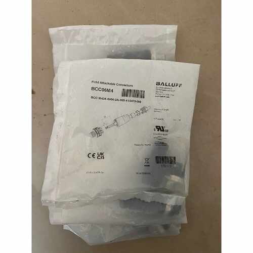 全新BCC06M4巴鲁夫连接器BCCM43400002，议价商品