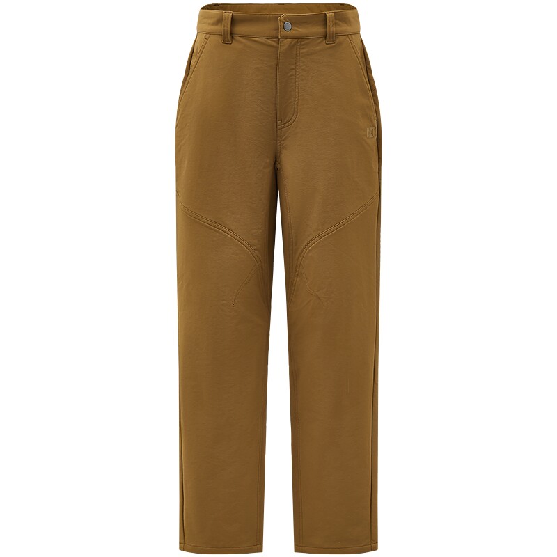 CAT卡特秋季男士简约户外防水明线弹力直筒长裤商场同款