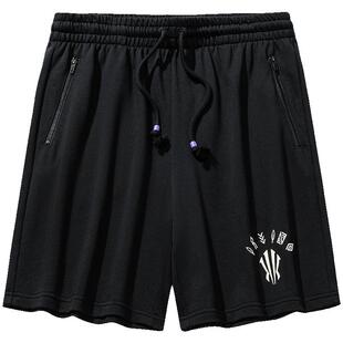 安踏凯里·欧文系列丨纯棉运动短裤男女同款针织五分裤172531303