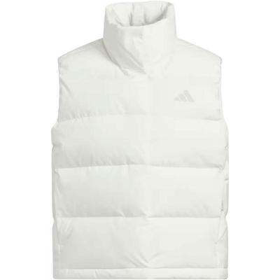 滔搏adidas阿迪达斯女子立领保暖运动休闲羽绒马甲KQ5533