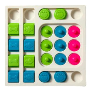 猫咪狗狗丰容玩具宠物嗅闻藏食零食益智玩具迷宫盘慢食鹦鹉觅食