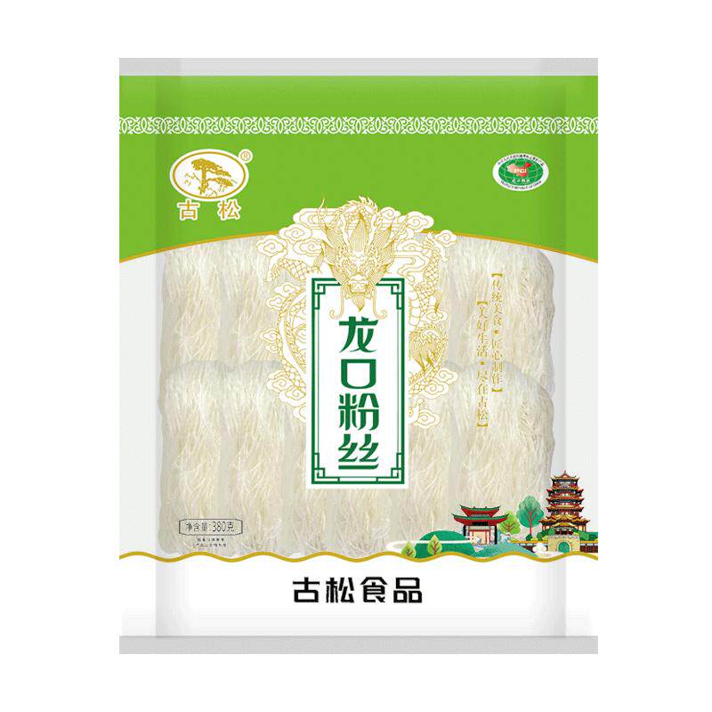 古松 正宗龙口粉丝250g火锅麻辣烫蒸扇贝米线米粉细粉商用380g