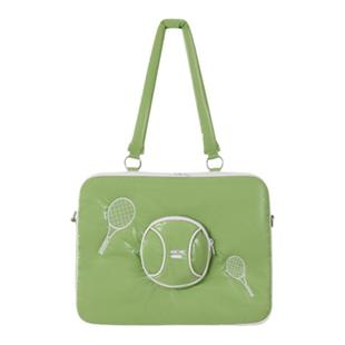 CryingCenter 网球刺绣电脑包 斜挎包 哭喊中心