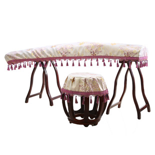 古筝防尘罩乐器罩盖布琴罩敦煌中国风专用遮尘布全包轻奢保护套