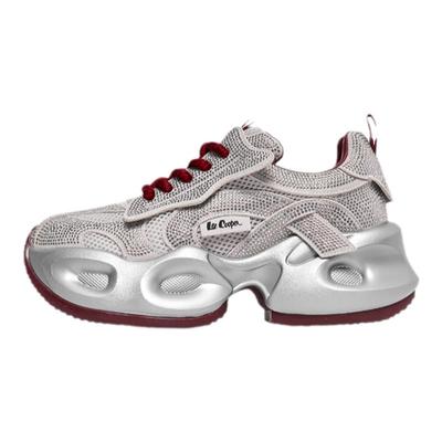 Lee Cooper满天星水钻老爹鞋女增高2025新款冬加绒内增高老爹鞋