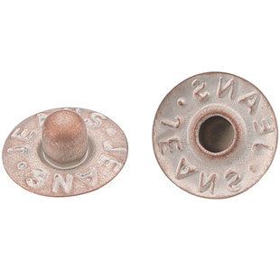 牛仔裤小铆钉扣子裤子口袋扯破补洞眼固定扣衣服箱包装饰二合配件