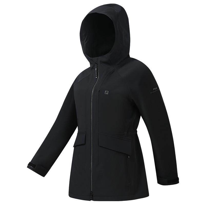 斐乐健身外套丨梭织连帽
