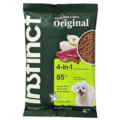 Instinct天然百利鸭肉梨小型犬粮
