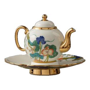 Auratic永丰源幸福和鸣茶具茶杯碟陶瓷茶壶公道杯茶滤茶具散件