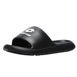 LOTTO乐途男新款运动拖鞋沙滩外穿踩屎感潮流软底防滑休闲一字拖