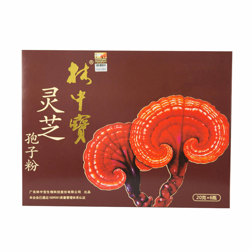 林中宝牌灵芝孢子粉 20g/瓶*6