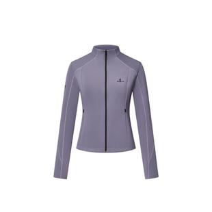 【环保速干】比音勒芬2025秋季新款女士外套立领针织修身显瘦夹克