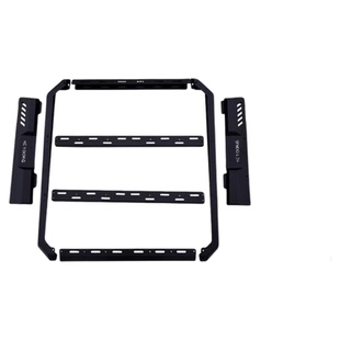 适用烈马美卡行李架Bronco改装车顶平台侧窗拓展板机甲网书包爬梯