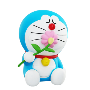 哆啦A梦官方旗舰店机器猫闲暇时光公仔盲盒潮玩手办摆件心意礼物