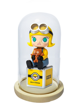 收纳透明玻璃罩礼物摆件