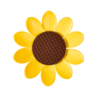 磁吸向日葵封口夹零食密封夹个性花瓣创意立体式冰箱贴食品袋夹子