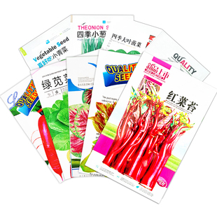 蔬菜种子四季播种盆栽庭院香菜生菜菠菜小葱白菜耐高温大葱荠菜