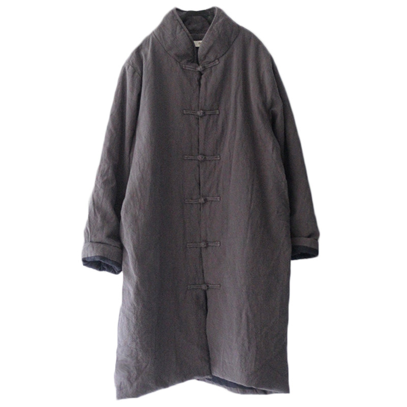 保暖棉衣立领中式棉服复古宽松