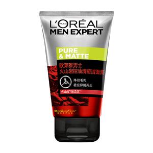 欧莱雅男士洗面奶氨基酸洁面膏