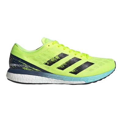 阿迪达斯男子系带轻便缓震跑步鞋