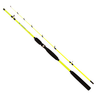 软尾路亚竿硬海筏海钓船钓远投抛竿M矶钓筏钓竿八爪鱼白果子套装