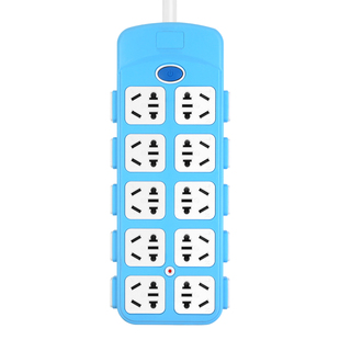 排插家用防爆多孔插排电脑多功能插座带线开关地拖接线板电源面板