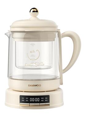 大宇养生壶家用多功能小型办公室低噪音恒温烧水壶煮茶器煮花茶壶