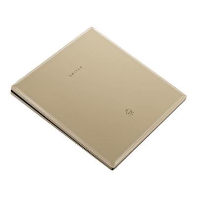 超薄钢化玻璃开关金色开关插座