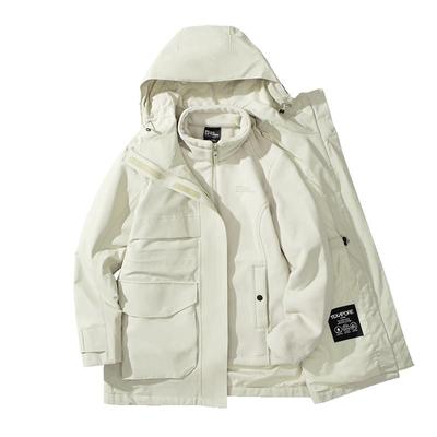 狼爪女士抓绒三合一冲锋衣