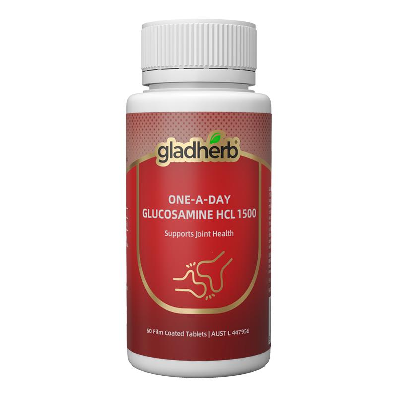 GladHerb澳洲原裝進口氨糖維骨力氨基葡萄糖60片/瓶