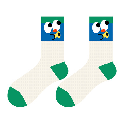 JKN网眼袜子女薄款可爱透气